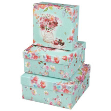 набір подарункових коробок Buromax 3шт., розмір найбільшої 20х20х9,5см.  ВМ.233320