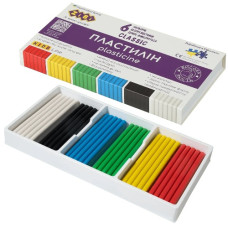 пластилін Zibi Kids Line CLASSIC  6кол./120гр.  ZB.6230  (40)