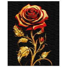 картина за номер. Ідейка 40х50см. "Символ краси" з фарбами металік  КНО3244