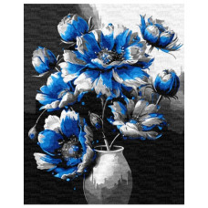 картина за номер. Ідейка 40х50см. "Досконалість ліній" з фарбами металік  КНО3245