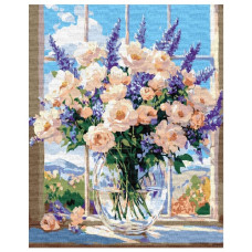 картина за номер. Ідейка 40х50см. "Барви природи"  КНО3295