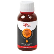 олія лляна полімеризована ROSA Gallery 125мл.  75401125