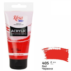 фарба акрилова ROSA Studio червона 75мл.  32241405