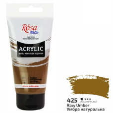 фарба акрилова ROSA Studio умбра натуральна 75мл.  32241425