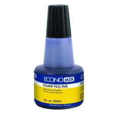 штемпельна фарба Economix чорна  Е42201-01  (12/360)