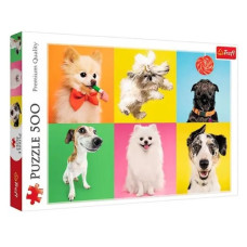 пазли Trefl  500 елем. Собаки. Колаж 37378