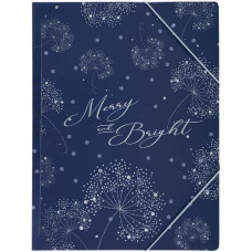 тека Axent на гумках А4+ "Flower Symphony-4"  1509-47-А  (12/180)