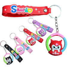 брелок гумовий Куромі в кільці зі стрічкою  3327  (12)