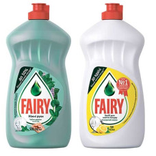 засіб для миття посуду Fairy 0,5л. (в ас-ті)  (12/21)