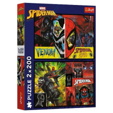 пазли Trefl  2х200 елем. Людина-павук день і ніч  13314