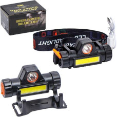 ліхтарик налобний LED 8х3см., USB  101/118654  (240)