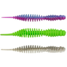 принада їстівний силікон Angry Baits Killer Lip 3" MIX10, 6шт./уп.  АВ0356