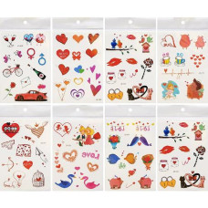 татуювання переводні "Tattoo" 15,5х10,5см.  1511/119084