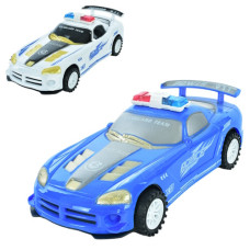 машинка інерц. поліція 20см. в кул. 26х16х6см.  JD-04  (144)