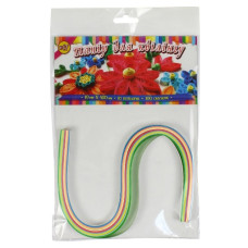 папір для квілінгу Рюкзачок №17  10кол., 100 смужок, 10мм.х42см.  УП-72  (10)