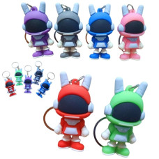 брелок гумовий Ведмідь астронавт  2116  (12)