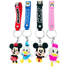 брелок гумовий Дісней зі стрічкою  3226  (12)