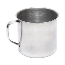 кухоль металевий 380мл. 9см.  380-9/117415  (6/360)