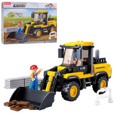 конструктор Sluban бульдозер, фігурки, 212 дет. в кор. 28,5х23,5х5,5м.  М 38 В 0538  (32)