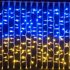 електрогірлянда-сітка 280 LED 2х1м. патріотична "Прапор України"  Ukraine 2*1