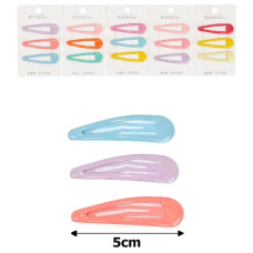 шпилька-"тік-так" кольорова глянцева 5см.  А 1933-66Y6-1С (015423)  (30)