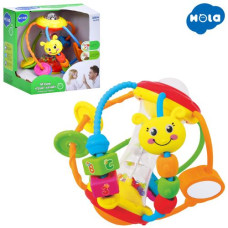 брязкальце-логіка 15см., лабіринт, вертушка, дзеркальце, в кор. 21х19х17см.  929  (36)