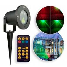 лазерный проектор уличный точечный с пультом  RV-05  (30)