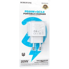 зарядний пристрій Borofone Potential PD20W+QC3.0  BAS44A