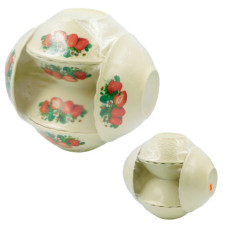 набір тарілок супових Колобок "Ромб" 6шт. №7 (деколь в ас-ті)