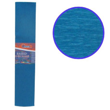 папір гофр. J.Otten KR55-8008 темно-блакитний  55%  20г/м2  (50см.х200см.)  (10/200)