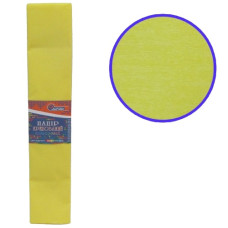 папір гофр. J.Otten KR55-8030 жовтий  55%  20г/м2  (50см.х200см.)  (10/200)