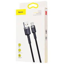 кабель Baseus Cafule Cable USB to Type-C 3A 0,5м.  CATKLF-AG1