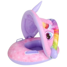 плотик з ручками та регульованим накриттям Єдиноріг 65см. (без бренду)  6546-1  (150)