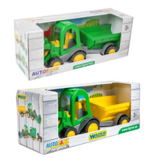 трактор-баггі з ковшем і причепом в кор.  39349