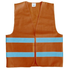 сигнальний жилет Сигма Grad помаранчевий, 2 світловідбиваючі полоси, розм. XXL  9451715