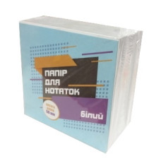 блок д/зап. Polly білий 8,5х8,5х5см.  (6)