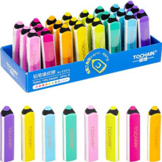 гумка Color-It кольорова тригранна 6,5х1,5см.  2012/111876  (24/720)