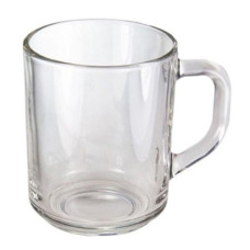 чашка скляна 230мл. без малюнка  9304-6 (6)