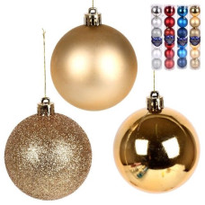 кульки ялинкові в колбі 7см. 6шт.  406-7  (6/432)