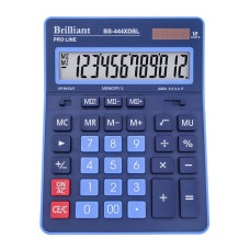 калькулятор Brilliant BS-444XDBL настільний кольоровий 15,5х20,3х3,6см.  (20/40)