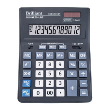 калькулятор Brilliant CDB1201-BK настільний 15,5х20,5х3,6см.  (20/40)