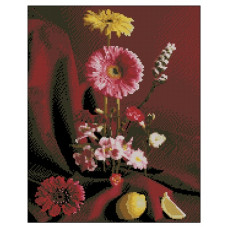 алмазна мозаїка Strateg 40х50см. "Осінні барви"  в тубі, без підрамника  ZAV4050-38