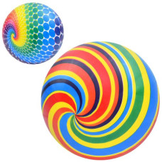 м`яч дитячий 9" веселка 60гр.  MS 3730  (120)