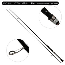 спінінг штекерний лайт Rise spin 2,1м., 2-10гр., 2к  SF23948  (25)
