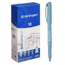 маркер Centropen 2631 лінер чорний 0.1мм.  (10/200)