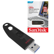 флеш-карта Sandisk Ultra 64Gb  USB 3.0 (130Mb/s)