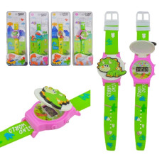 годинник дитячий наручний на планш. 26х8х2,5см.  DA9019C  (240/480)