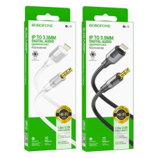 аудіокабель Borofone Creator iP to 3.5mm. 1м.  BL19