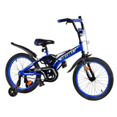 велосипед 18" Jet Set ножне гальмо, дзвоник, сидіння з ручкою, дод. колеса  JS-N1803  (1)