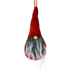 фігурка-підвіска новорічна "Gnome" 20см.  R96046  (1200)